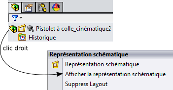 affich cache repres schematic