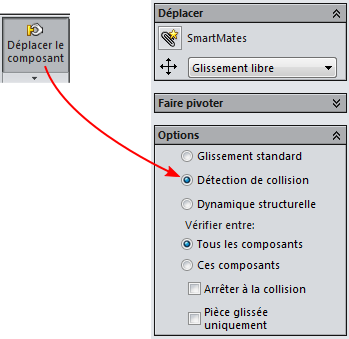 sw detect collision