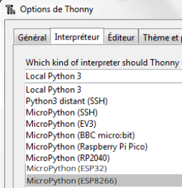 config thonny1 8266
